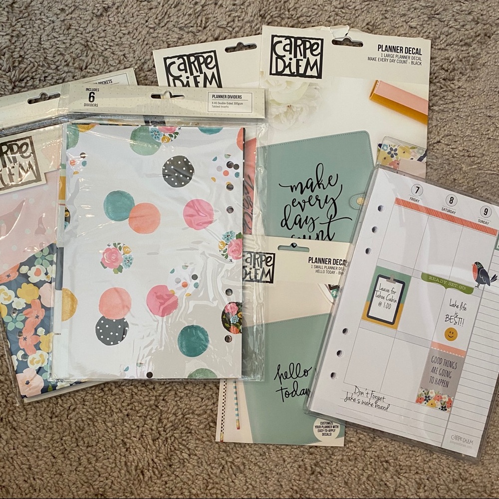 Carpe Diem A5 Planner Haul